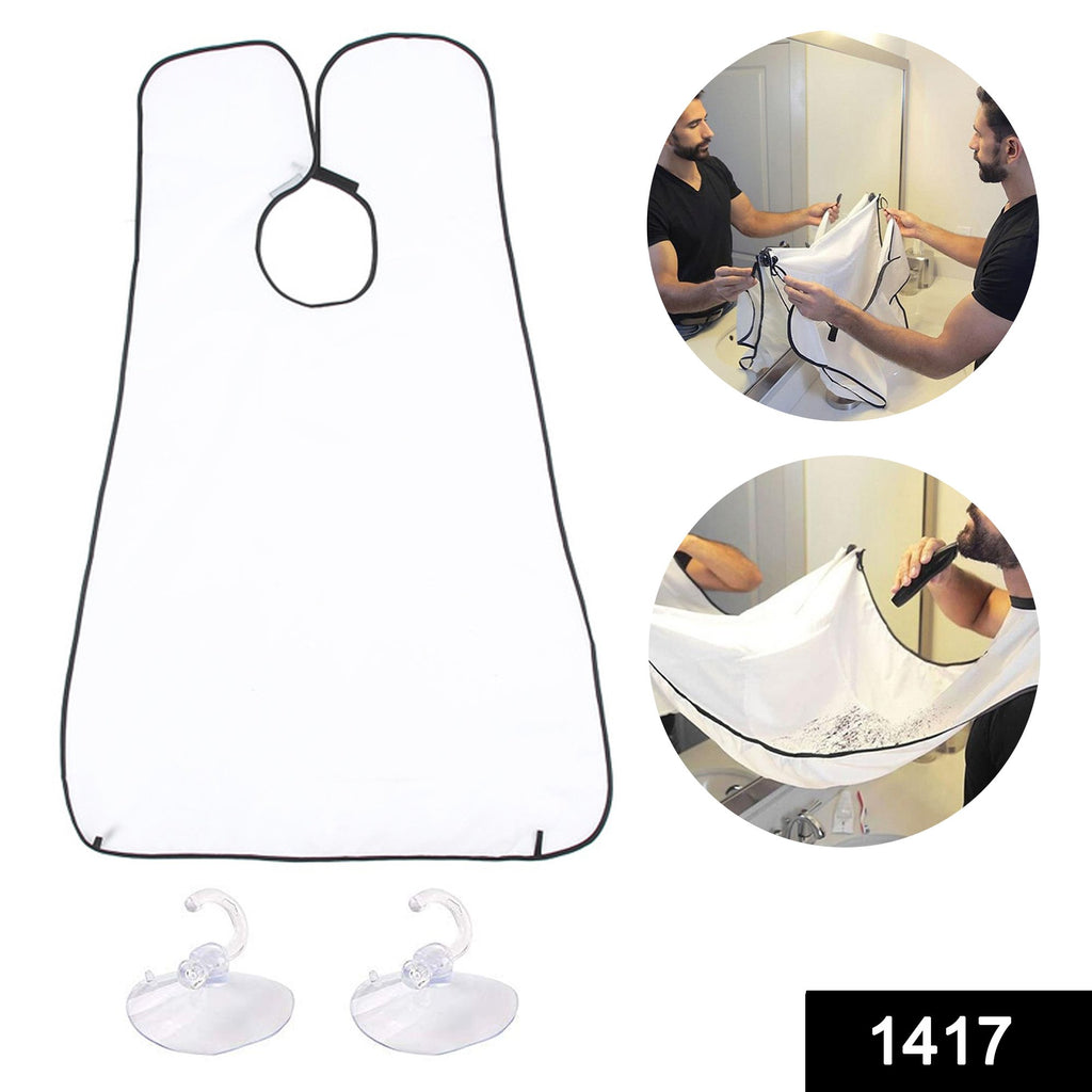 Beard Apron Hair Clippings Catcher Grooming Bib