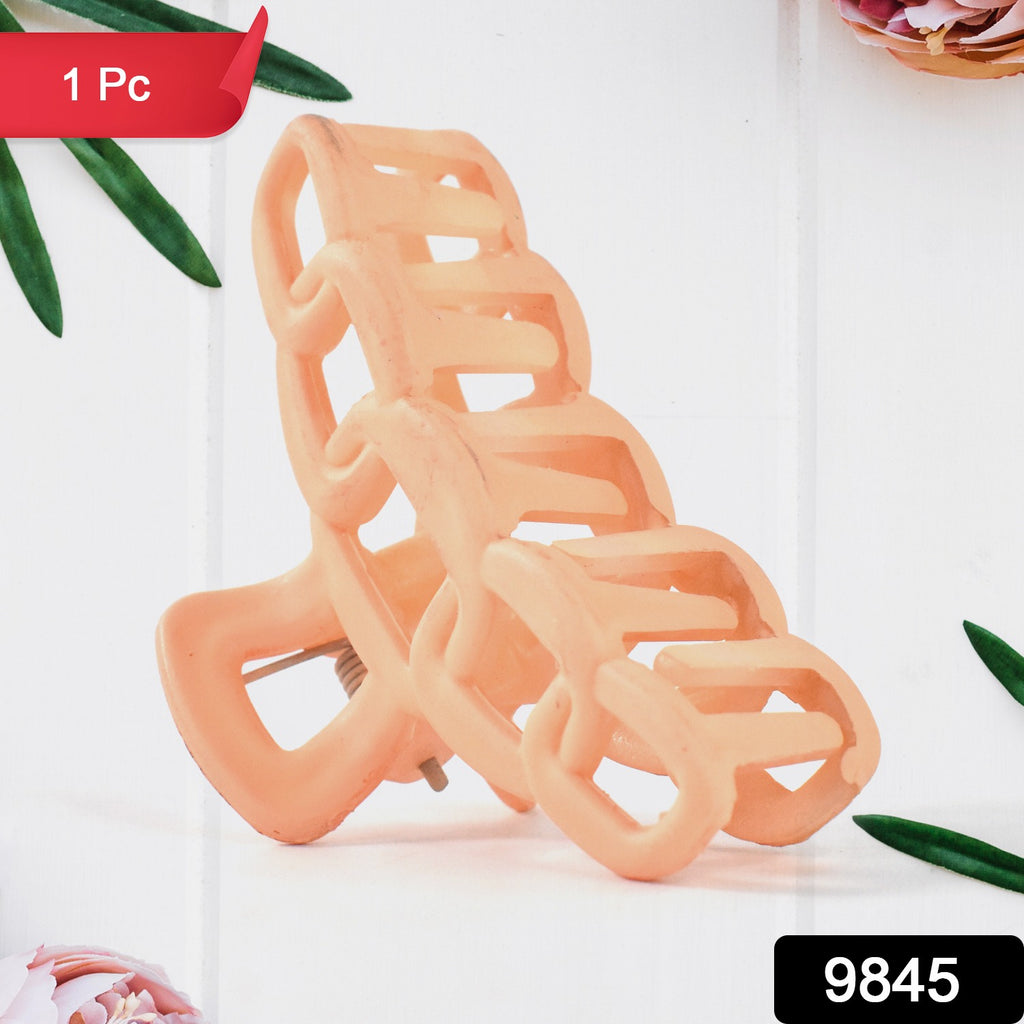Plastic Hair Clamp Grip Simple Matte Hair Barrette Clamp (1 Pc)