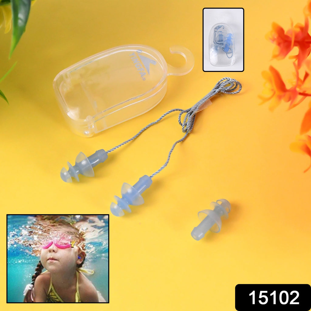 Soft Silicone Ear Plugs Hearing Protection 2 Pcs