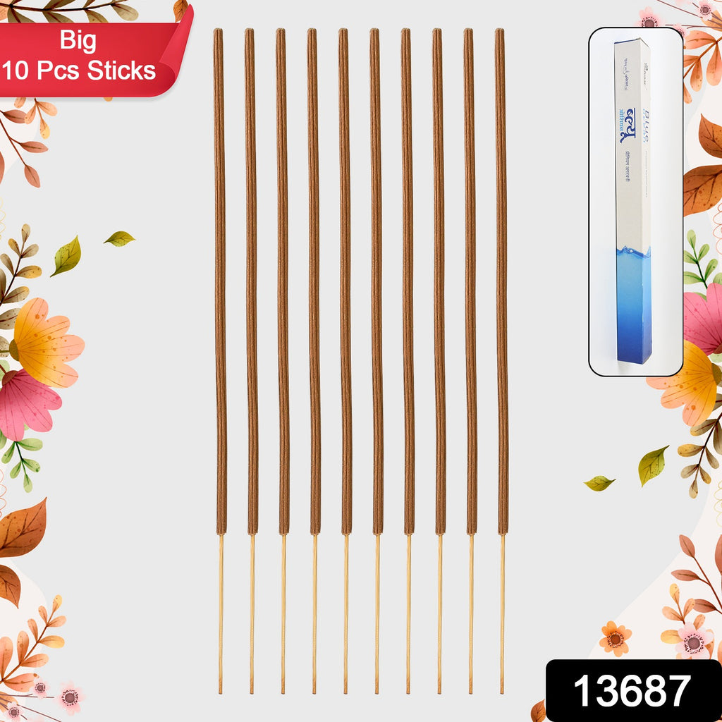 Big Blue Ocean Premium Incense Sticks (10 Pcs, 40 cm)