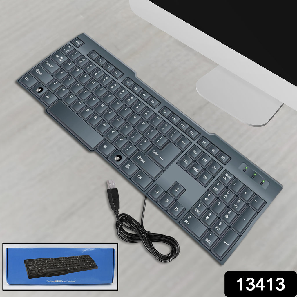 USB Wired Keyboard 104 Keys 1 Pc