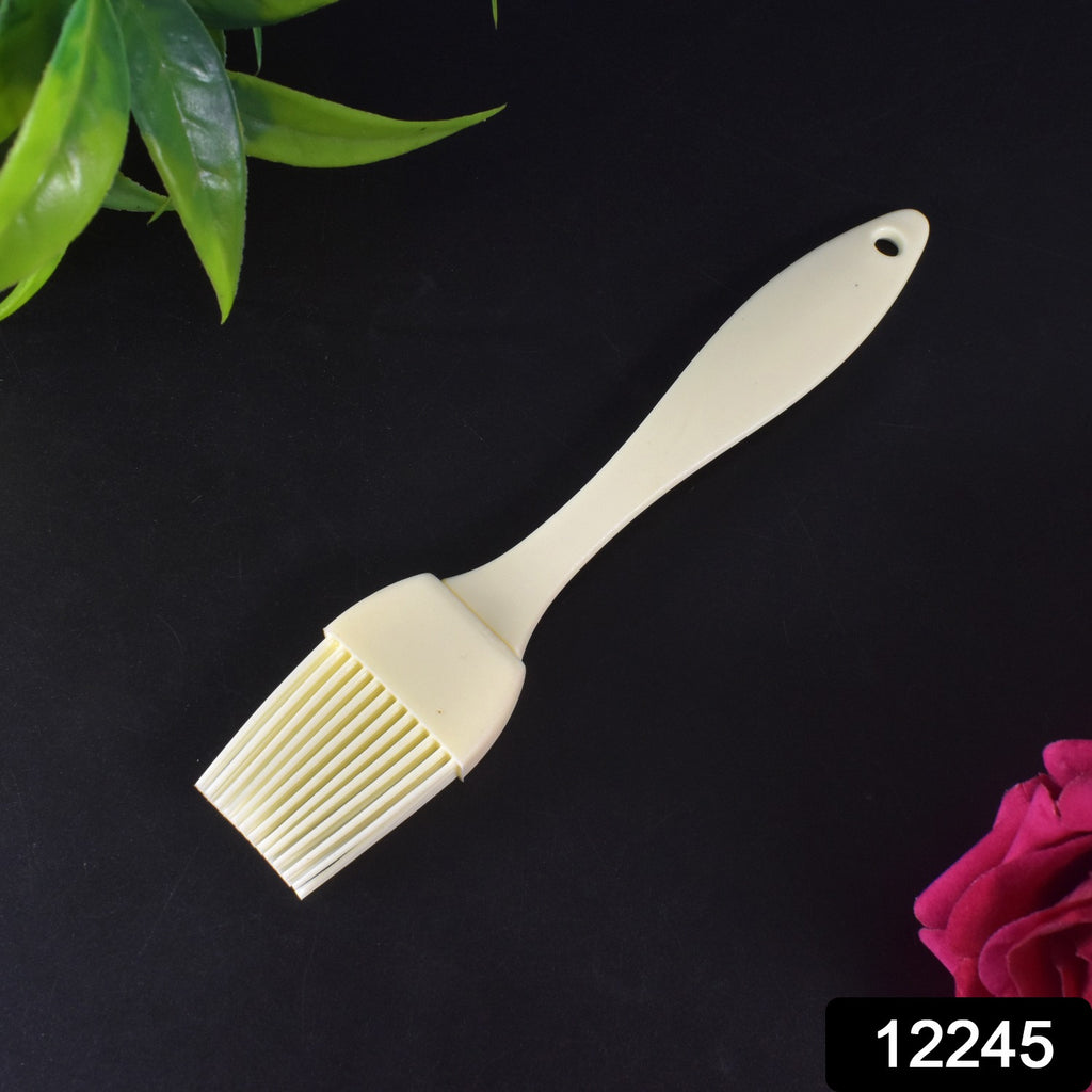 Silicone Kitchen Oil Spatula Brush (1 Pc, 17 Cm)
