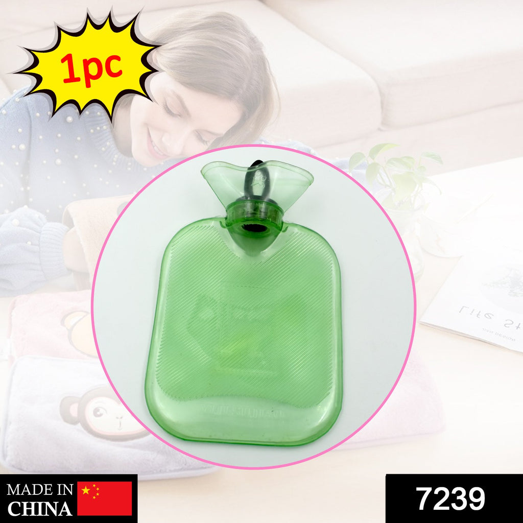 Transparent Rubber Hot Water Heating Pad for Pain Relief