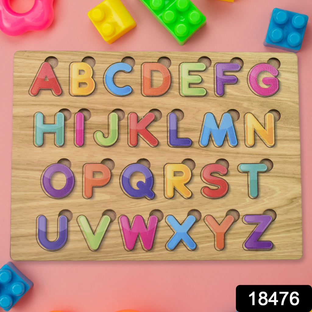 Wooden Puzzle Board ABC Learning Toys Set