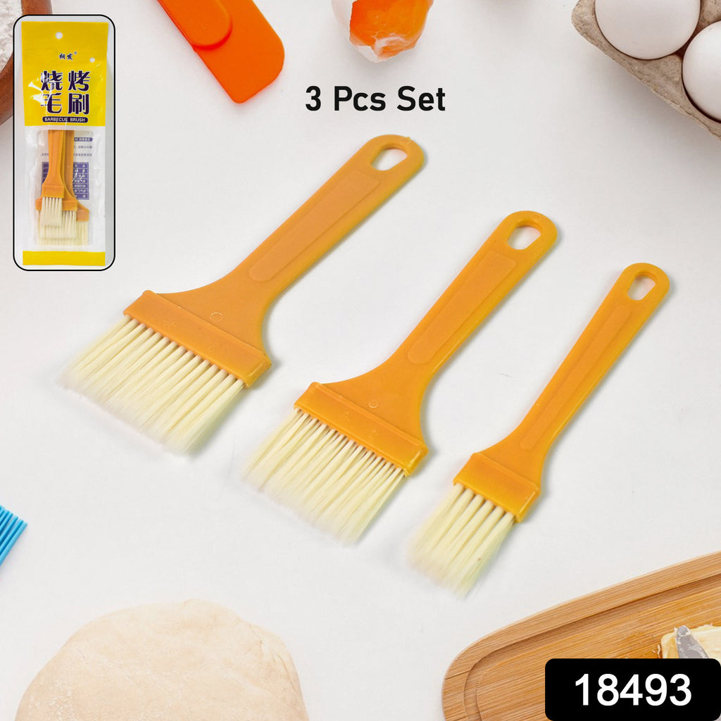 Multifunction Basting Brush Pastry BBQ Cooking Brush (3 Pcs)