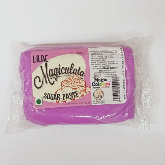 Lilac Sugar Paste (250 Gm) - Magiculata  - H01877