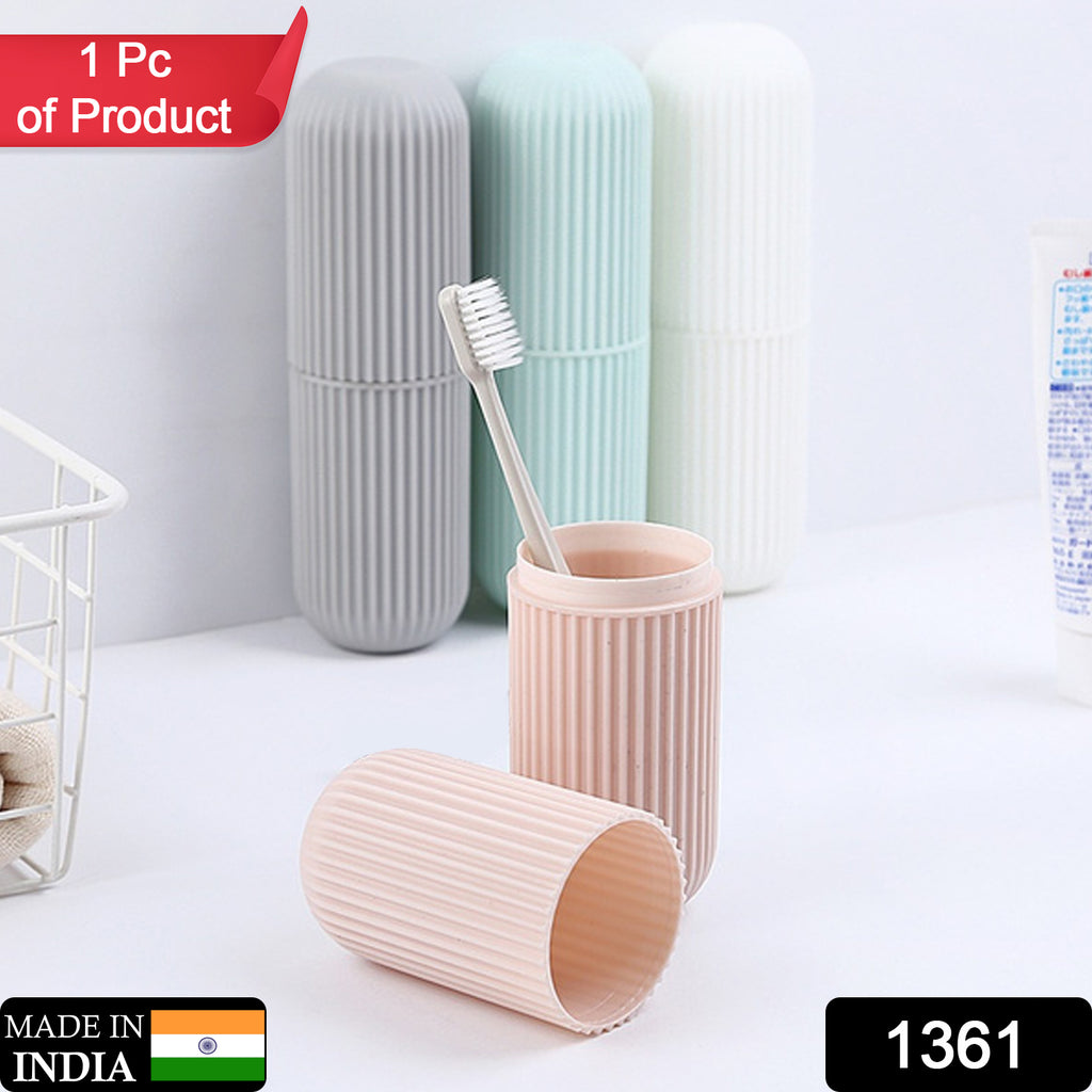 Multipurpose Capsule-Shaped Portable Travel Storage Bottle