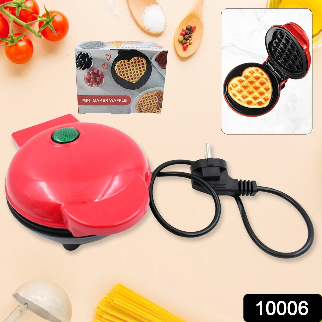 Mini Waffle Maker Machine Non-Stick Surface Kitchen Tool