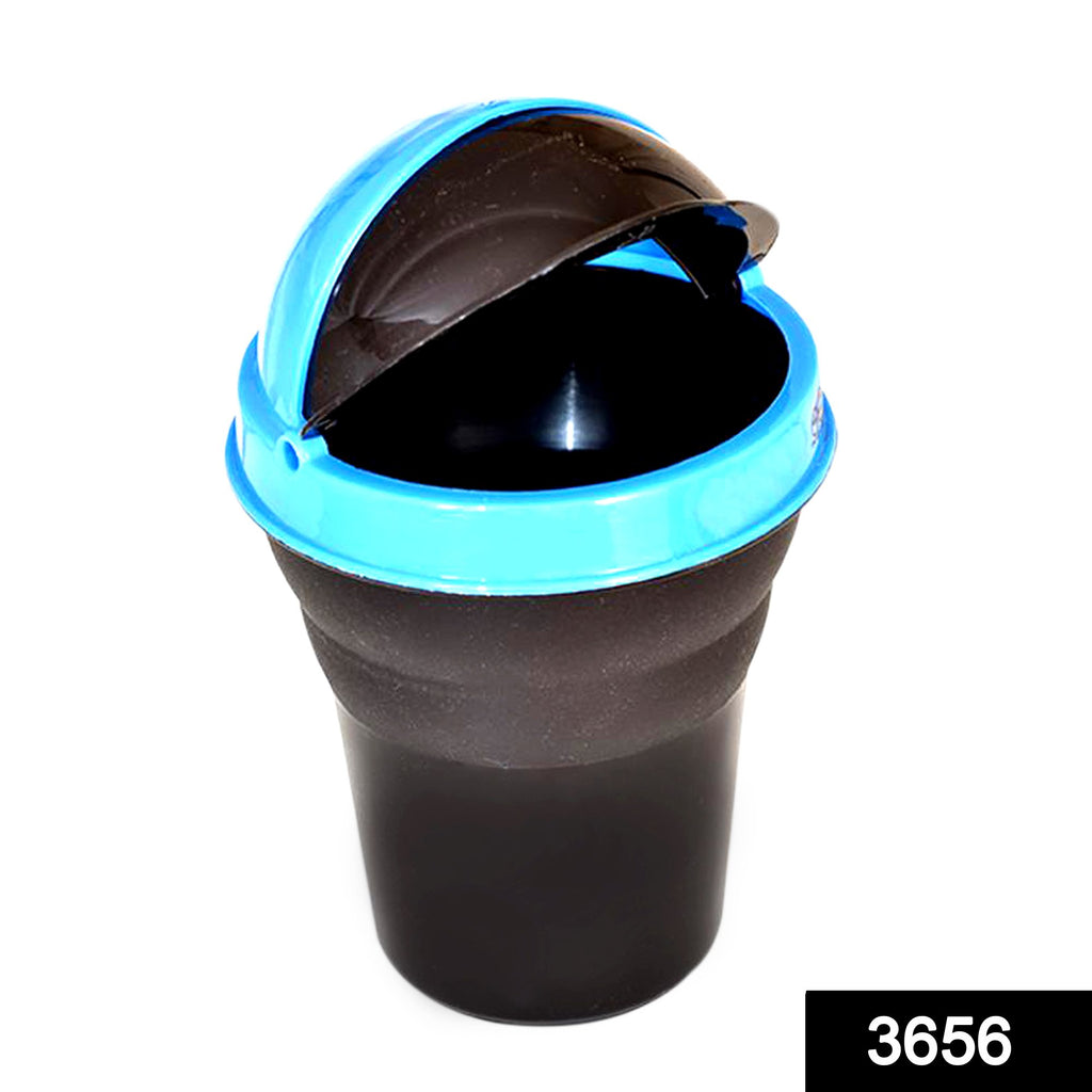 Mini Plastic Car Dustbin for Traveling (Multicolor)