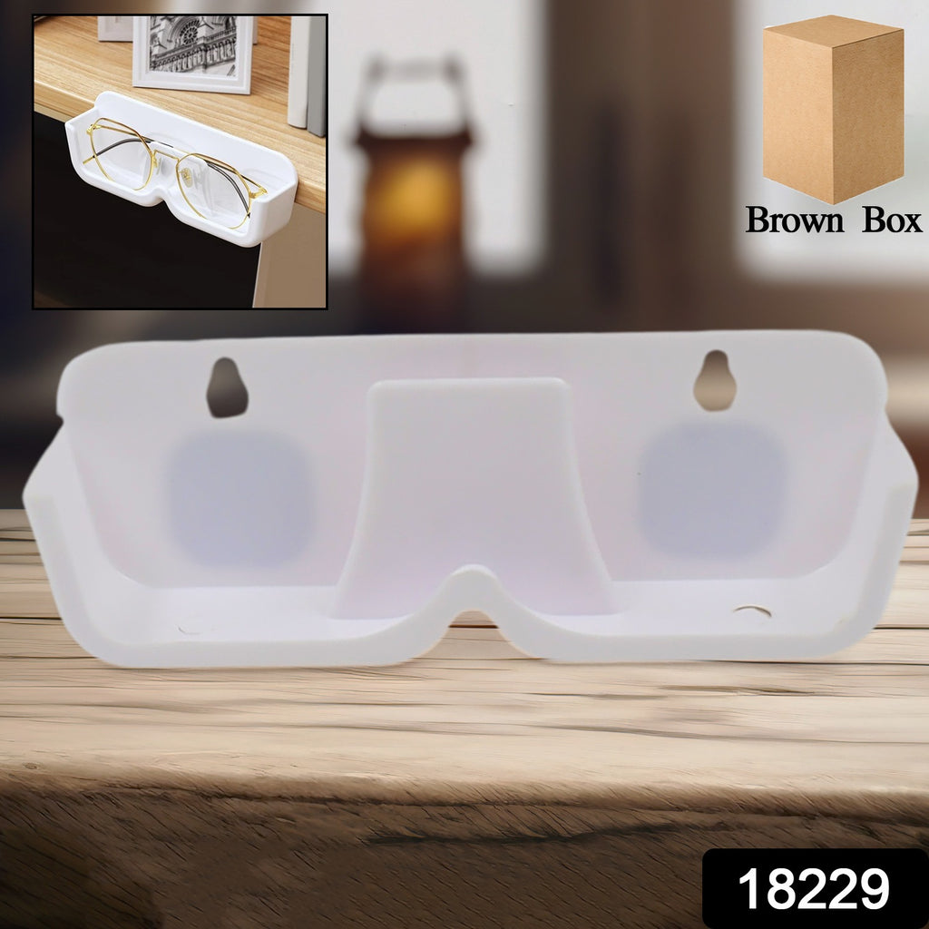 Wall-Mount Adhesive Sunglasses Holder (1 Piece)