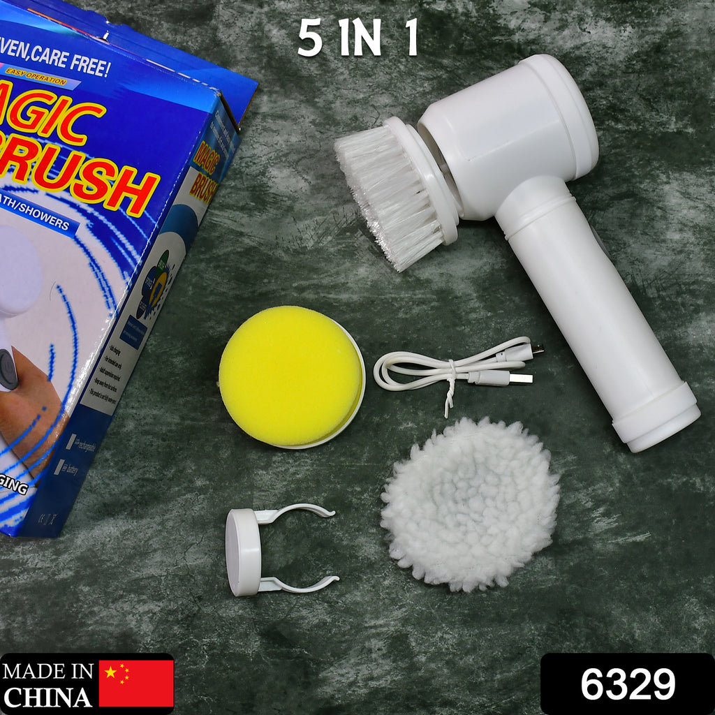 5-in-1 Electric Spin Scrubber for Home & Kitchen