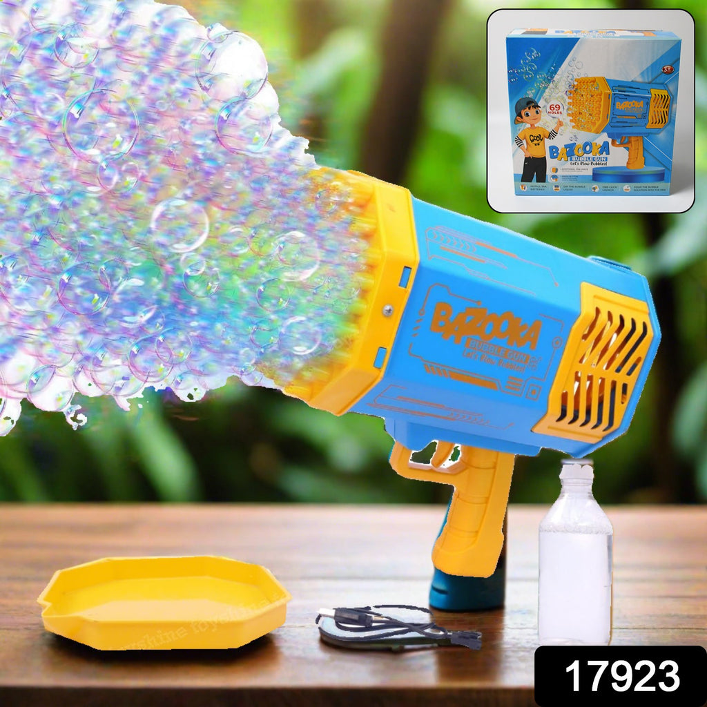 69 Hole Machine Bubble Gun for Kids