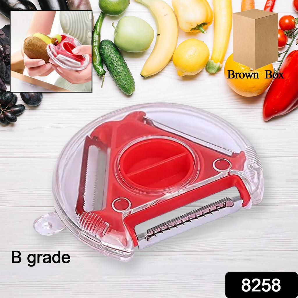 Rotary Hanging Vegetable Peeler & Cutter (3-in-1)