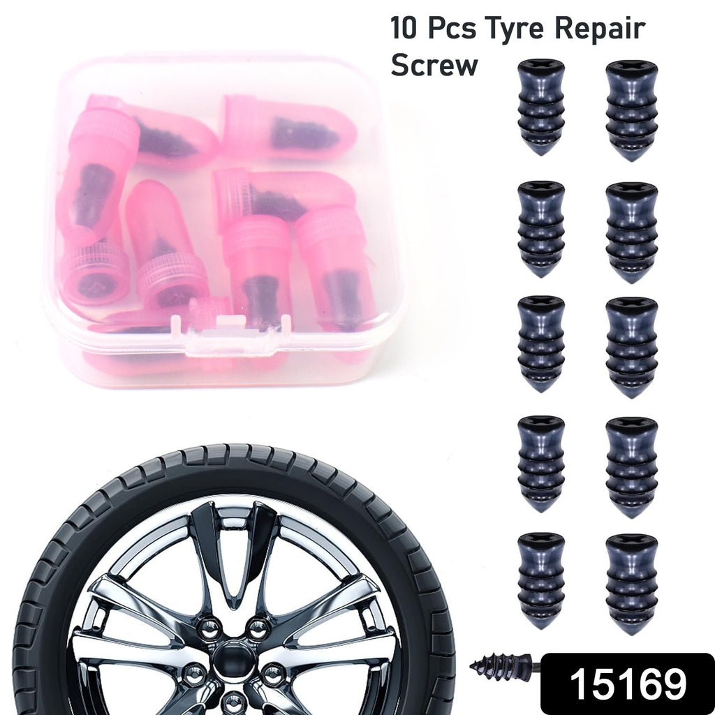 Tire Repair Rubber Nails for Car Tire Punctures (10 Pcs)