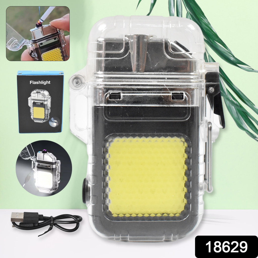 USB Rechargeable Electric Lighter with 3 Modes (1 Pc)