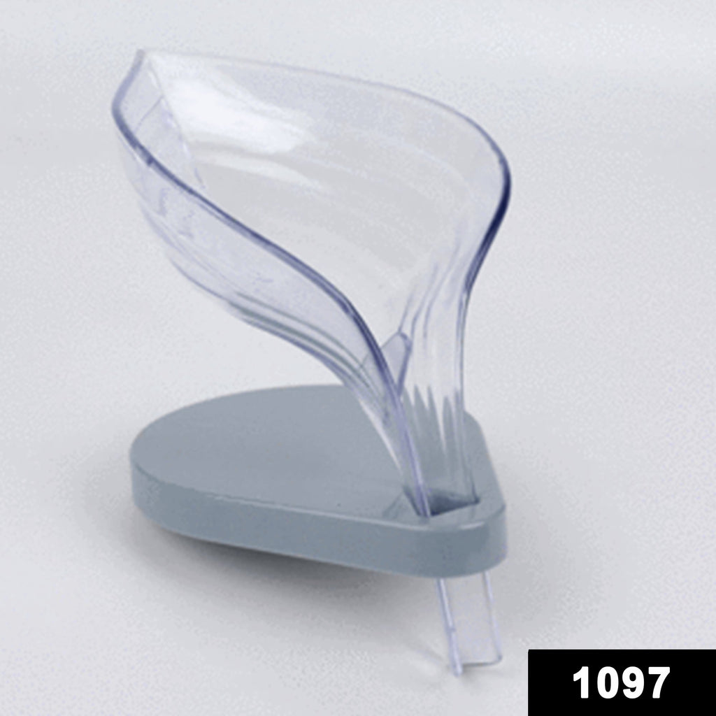 Leaf-Shaped Soap Box: Self-Draining Bathroom Holder