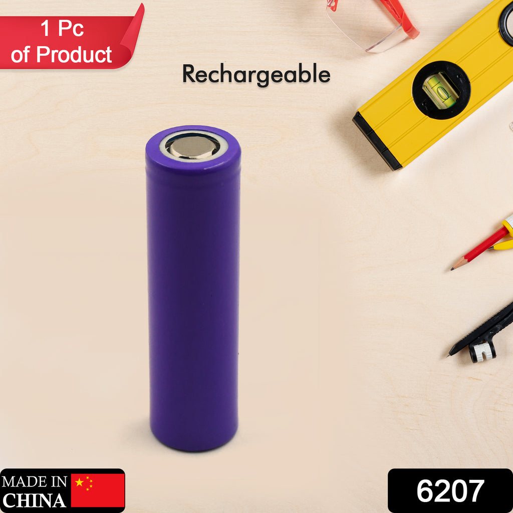 3.7V 1200mAh Rechargeable Battery - Flat Top Lithium