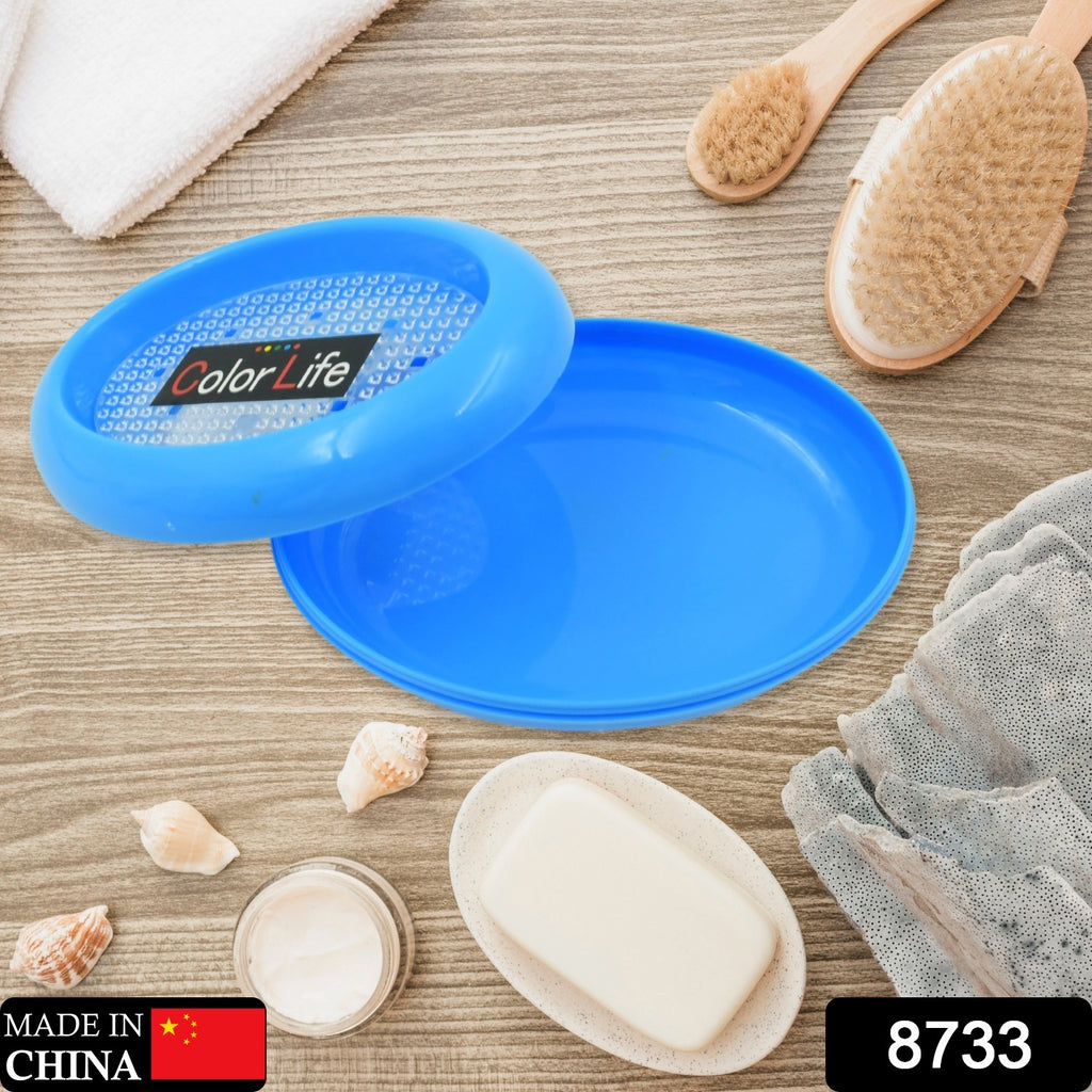 Bathroom Plastic Soap Case, Dish & Holder for Sink Use
