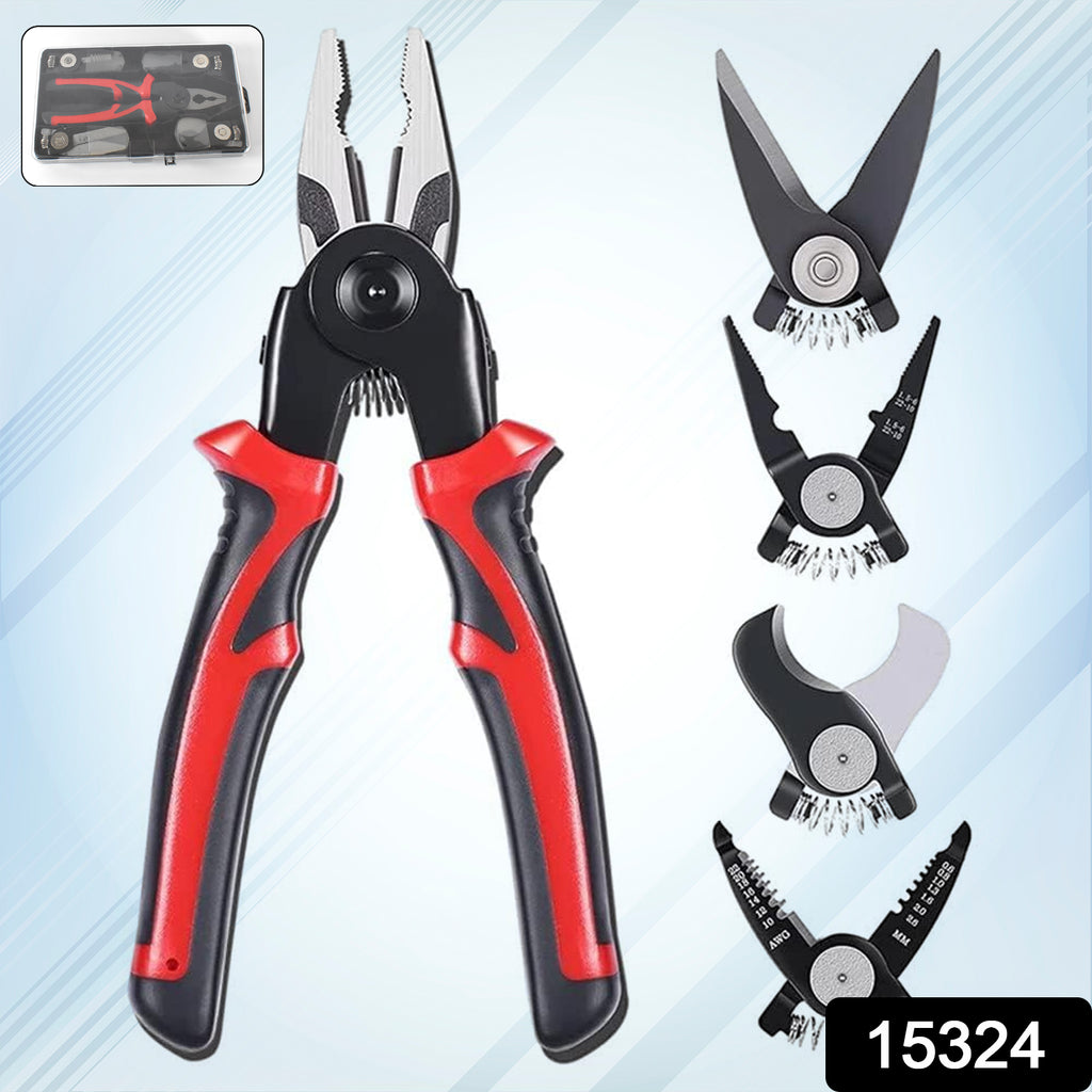 5 In 1 Wire Stripper Pliers Set Alloy Steel