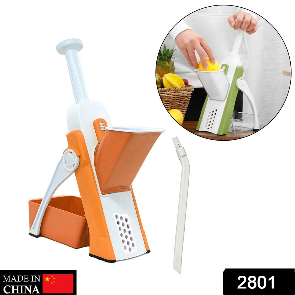 Adjustable Hand Press Vegetable Chopper Time Saving