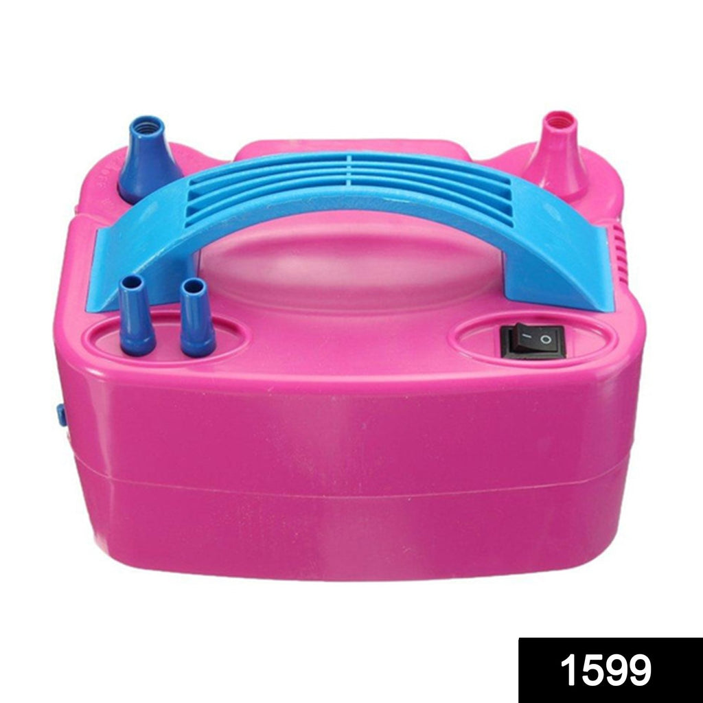 Portable Dual Nozzle Electric Balloon Blower Pump