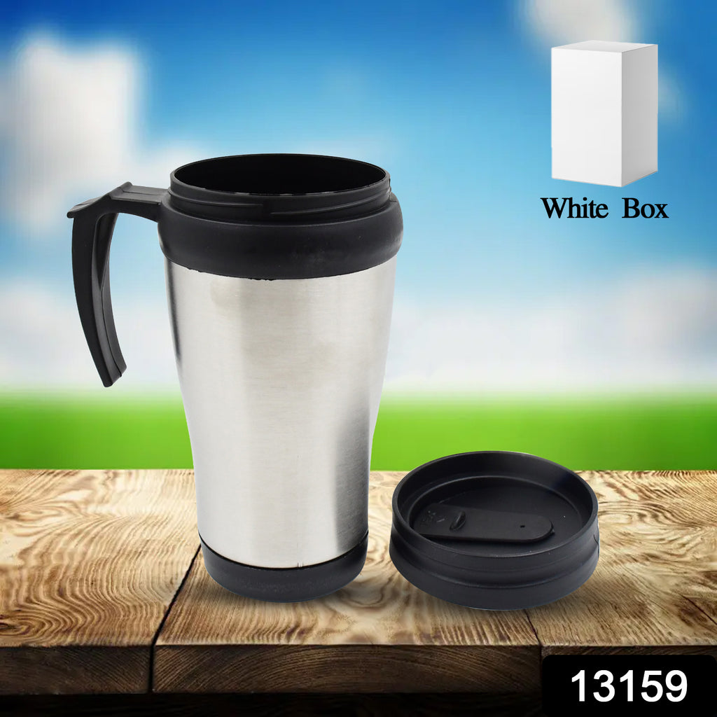 Stainless Steel Glass Coffee Mug Travel Mug (1 Pc)