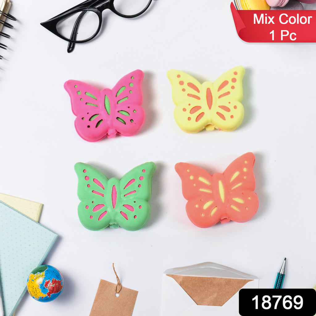 Butterfly Shape Eraser - Cute & Colorful (1 Pc)