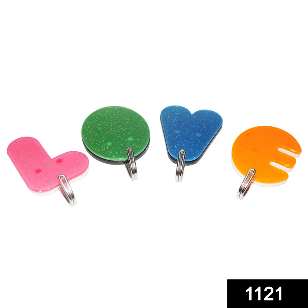 Love-Shaped Self-Adhesive Hooks