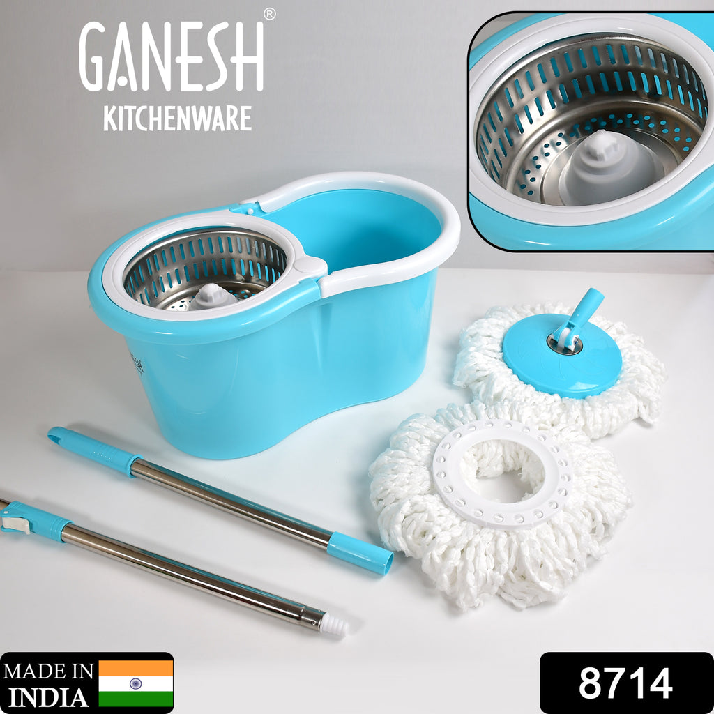 Rapid Steel Spin Mop for Home & Office Cleaning