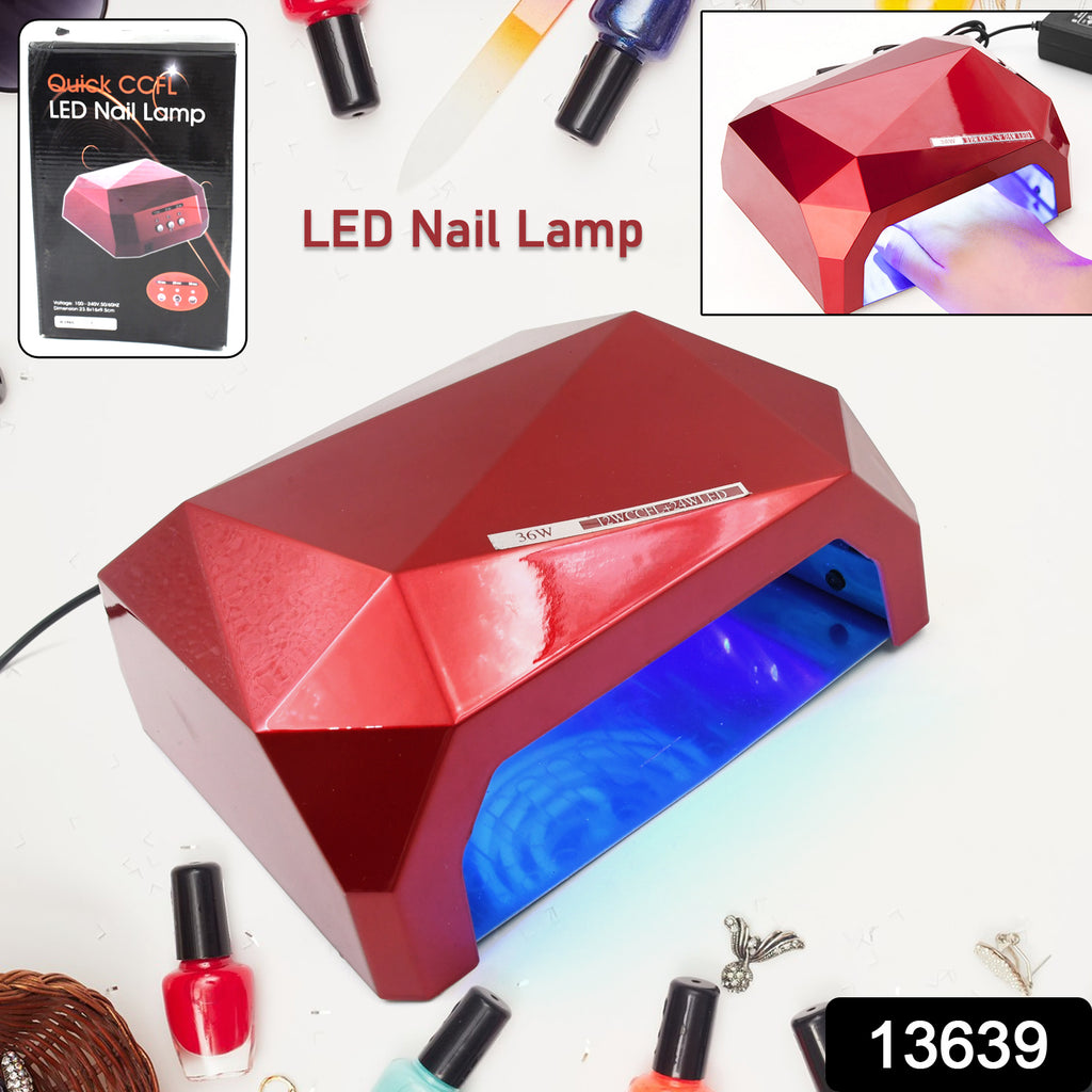 36W LED Nail Dryer for UV Gel Curing (1pc)