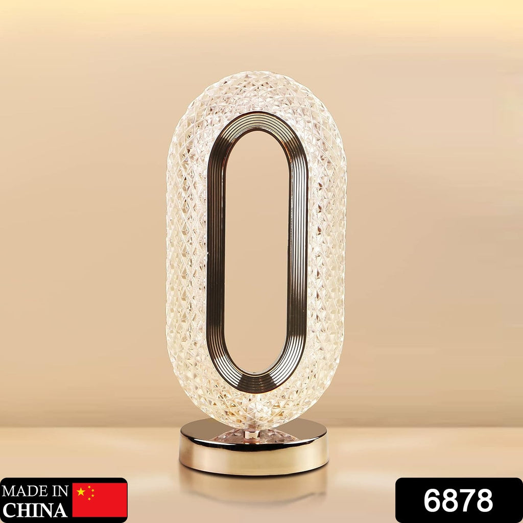 3-Way Dimmable Crystal Table Lamp - Touch Control