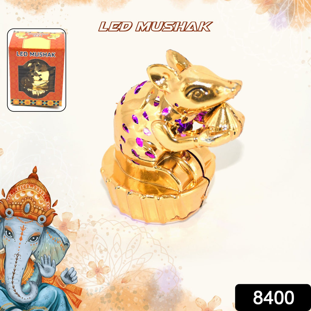 Multicolour LED Mushak for Ganpati Decorations (1 Pc)