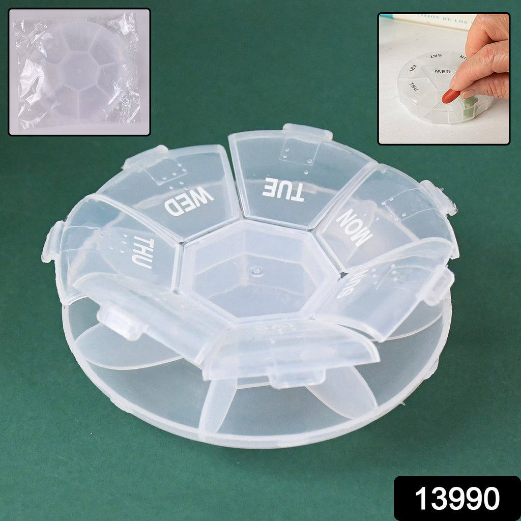 Portable Pill Box Medicine Planner (Small Case)