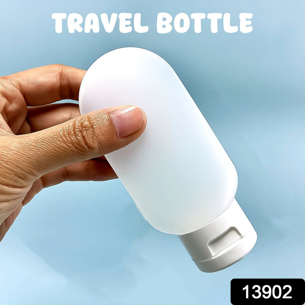 Small Plastic Travel Bottle Set for Shampoo (1 Set)