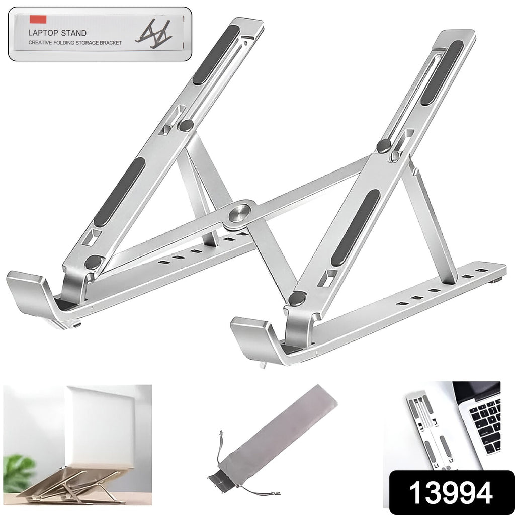 Home Foldable Adjustable Laptop Stand (1 Pc)