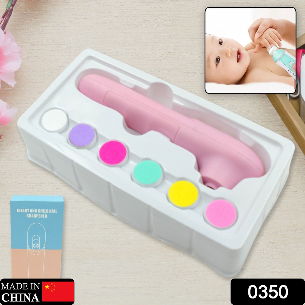 6-in-1 Electric Nail Sharpener for Babies & Children (1 Pc)