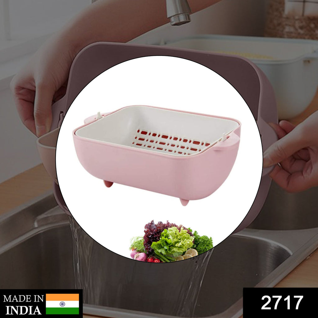 BPA Free Rotatable Strainer Bowl For Washing Vegetables