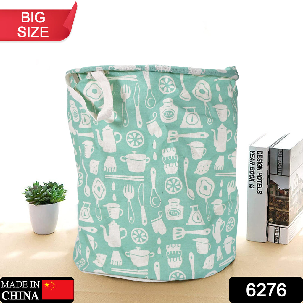 Durable Foldable Laundry Bag with Handles for Storage