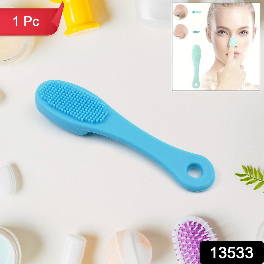 Silicone Makeup Finger Wash Scrubber (1pc, Mix Color)