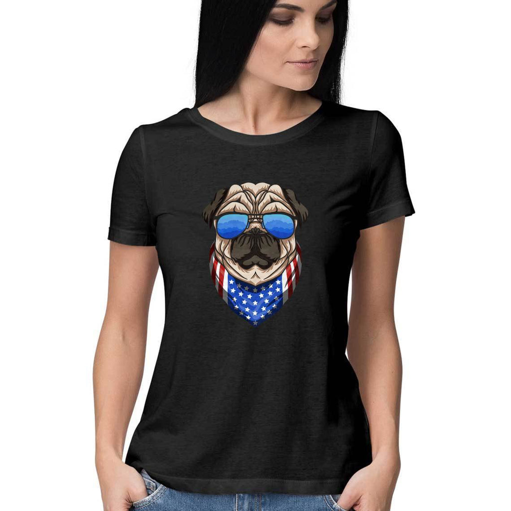 Cool Pug Short Sleeve T-Shirt - ALL MY WISH