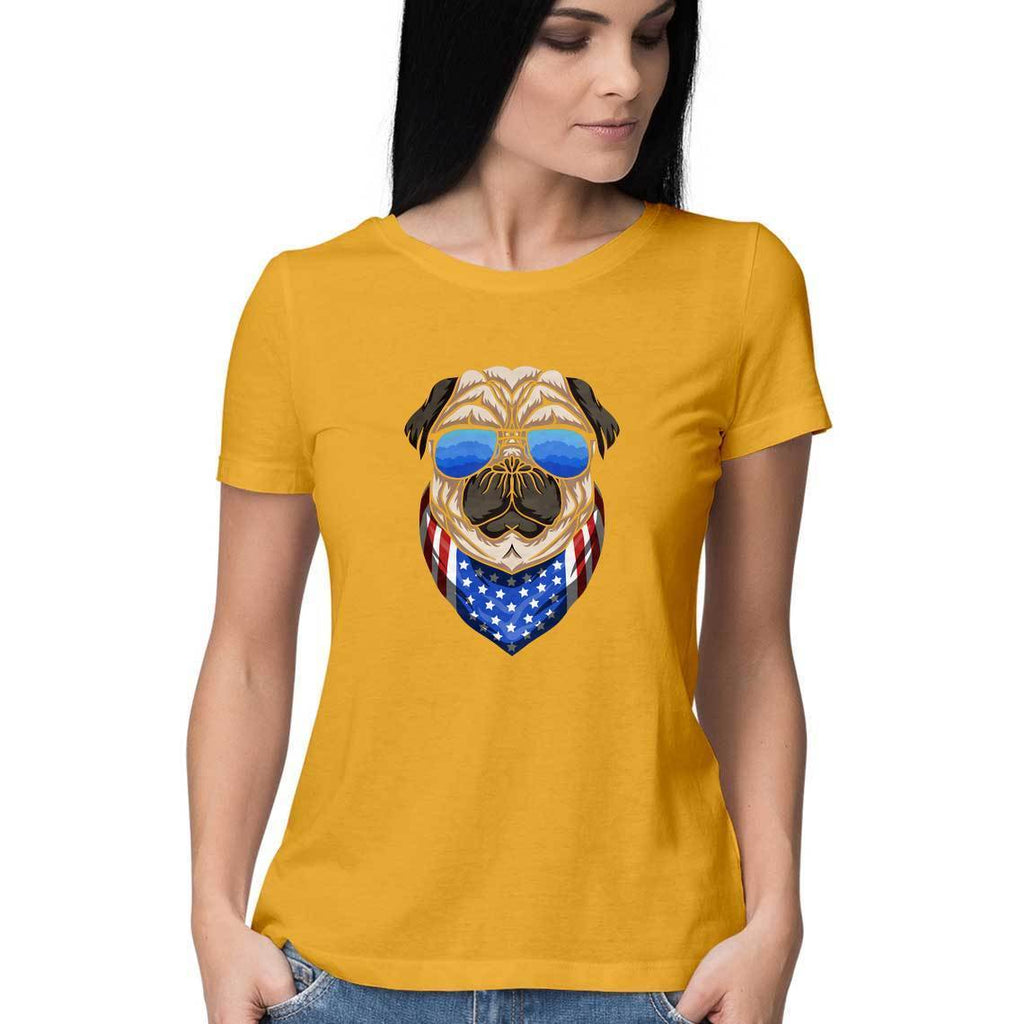 Cool Pug Short Sleeve T-Shirt - ALL MY WISH