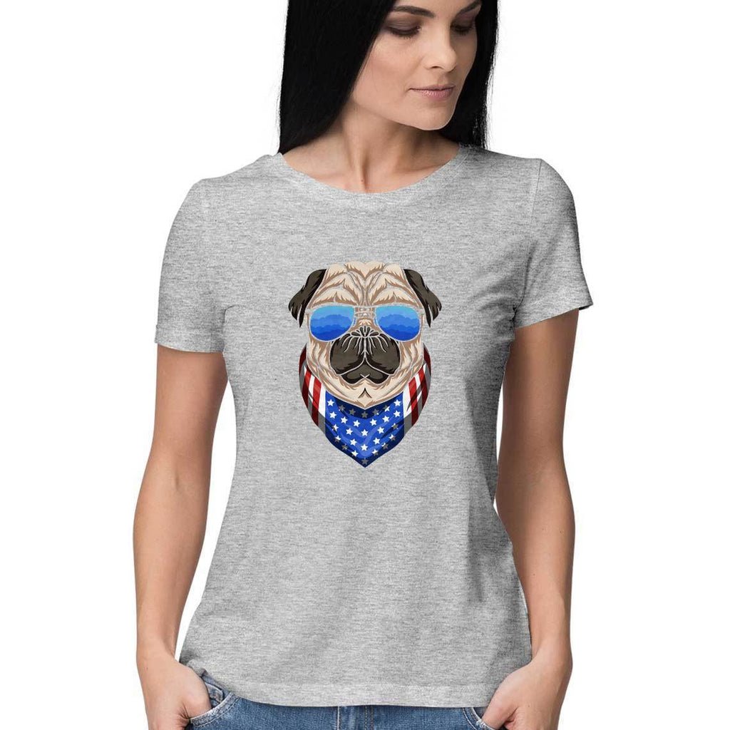 Cool Pug Short Sleeve T-Shirt - ALL MY WISH