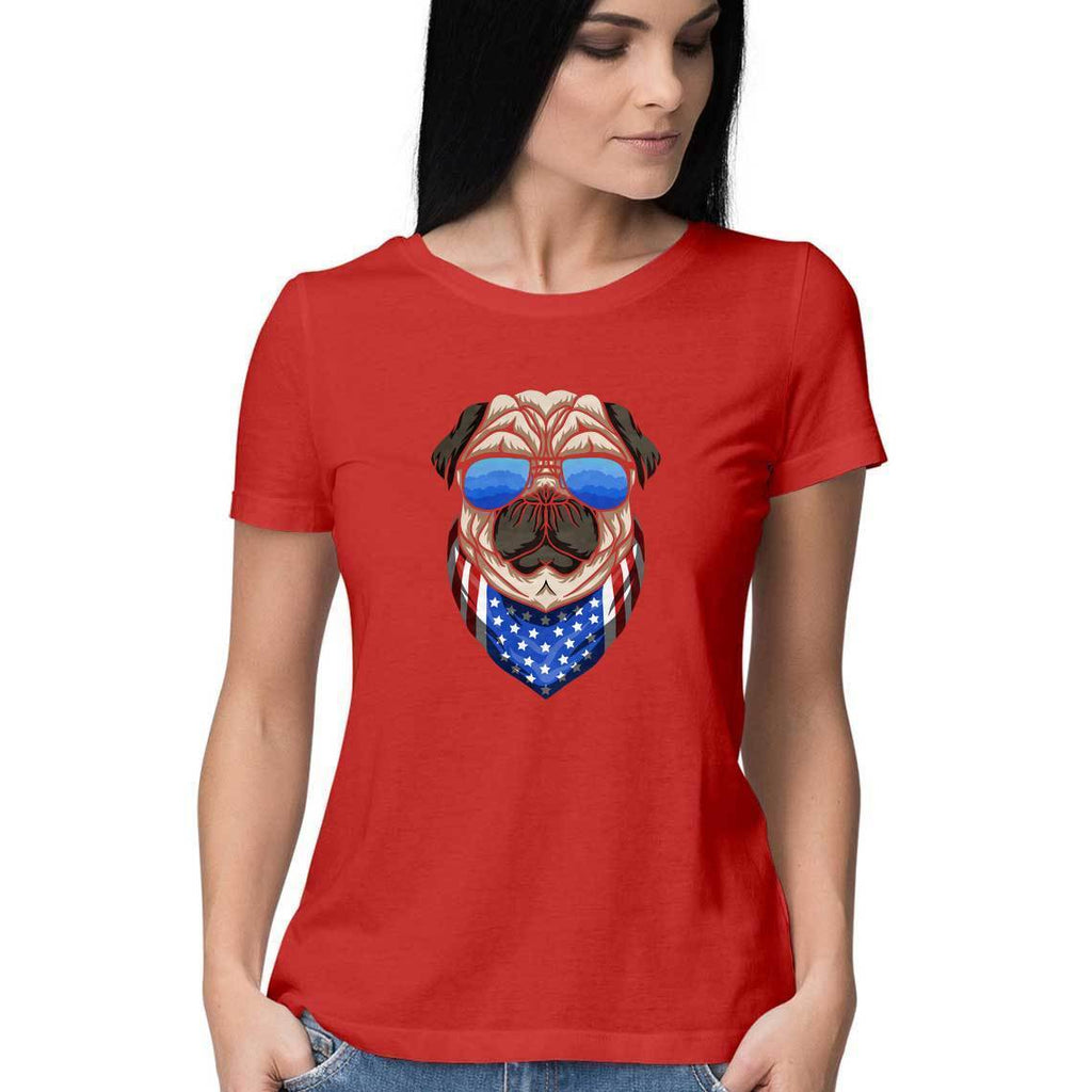 Cool Pug Short Sleeve T-Shirt - ALL MY WISH