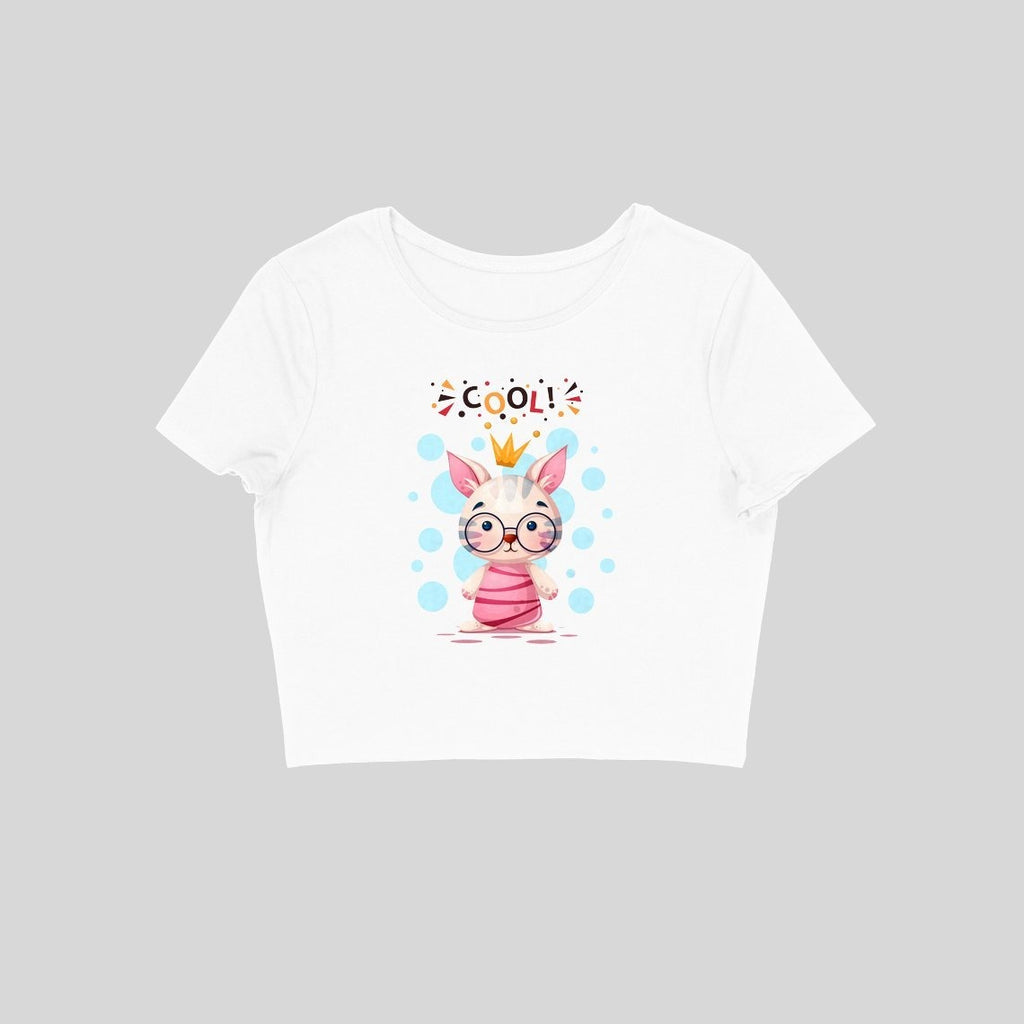Cool Cat Crop Top - ALL MY WISH