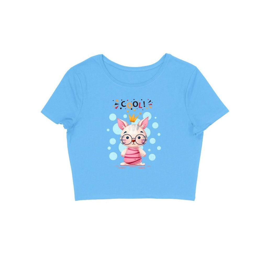 Cool Cat Crop Top - ALL MY WISH