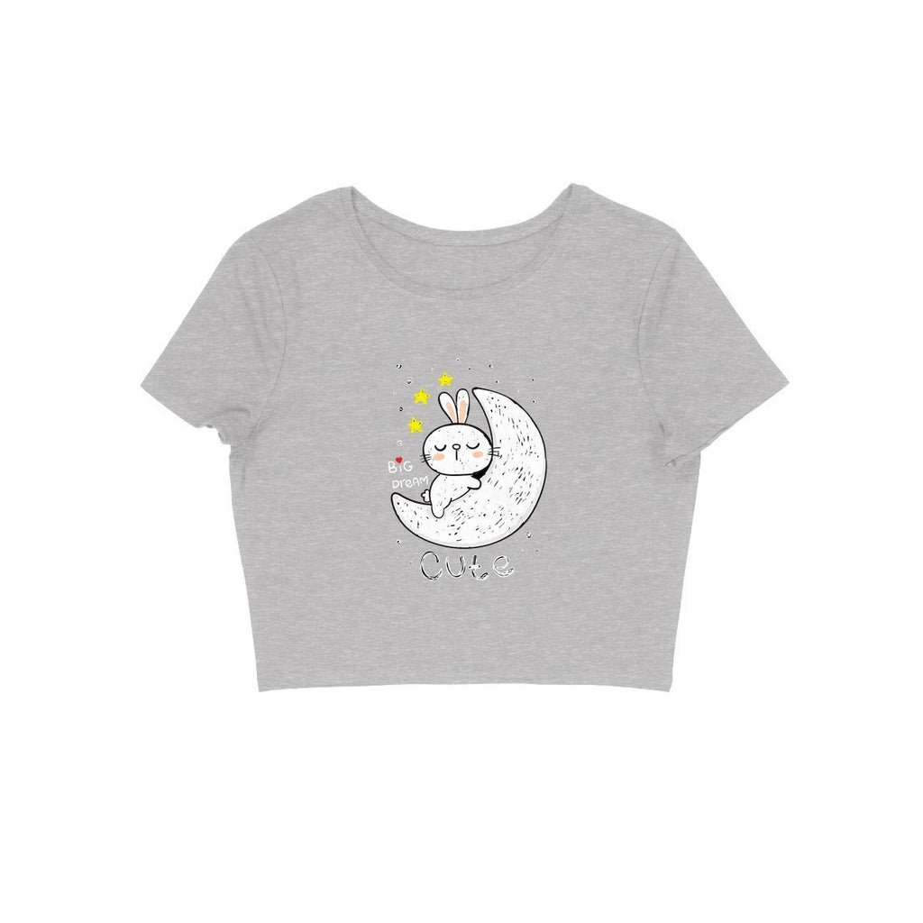 Cute Moon Crop Top - ALL MY WISH