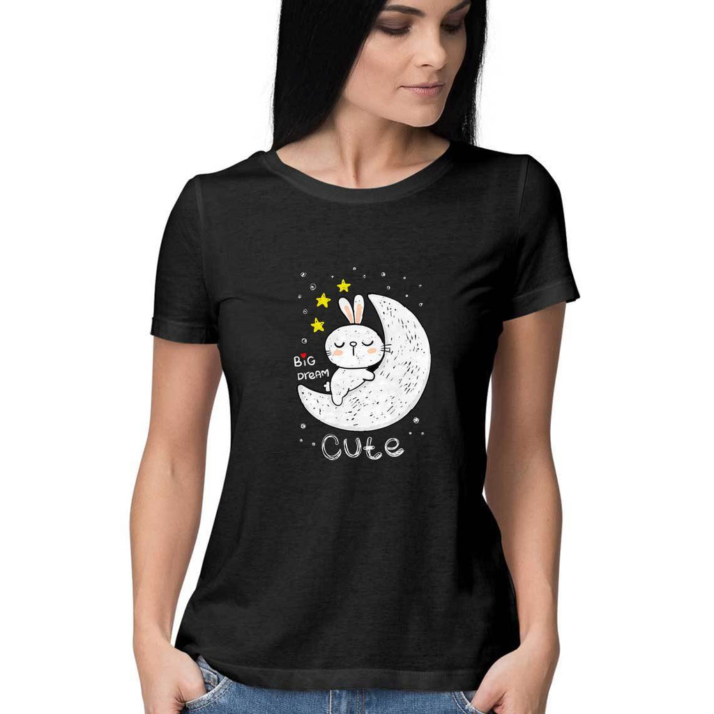 Cute Moon T-Shirt - ALL MY WISH