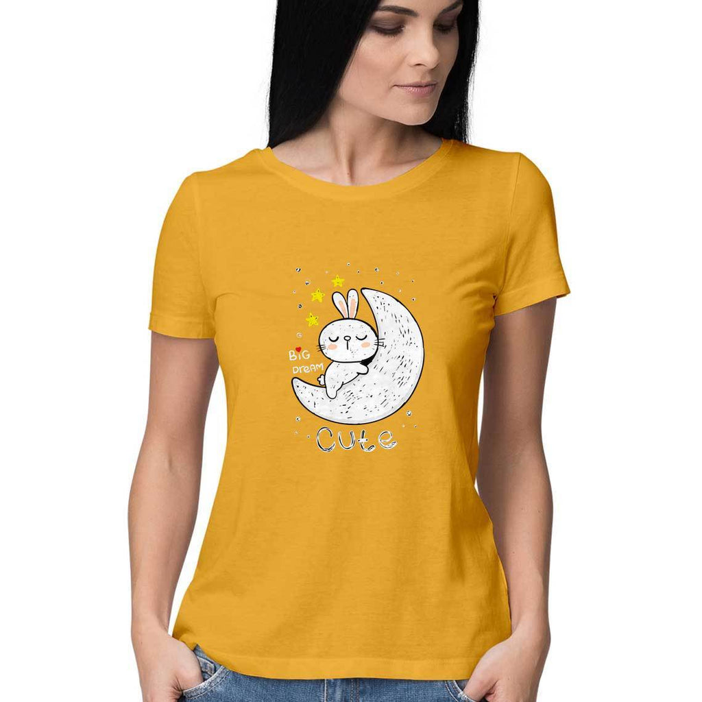 Cute Moon T-Shirt - ALL MY WISH