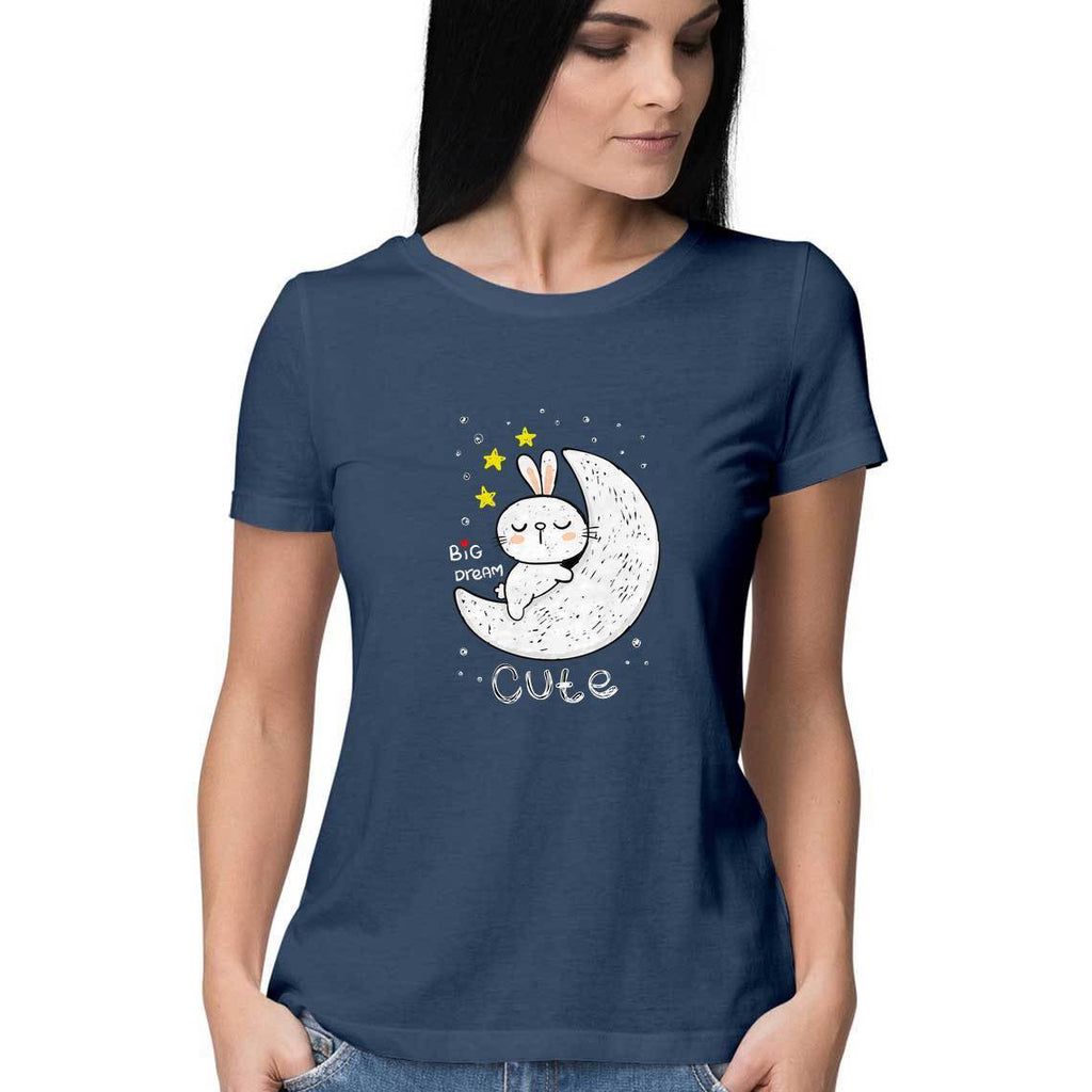 Cute Moon T-Shirt - ALL MY WISH