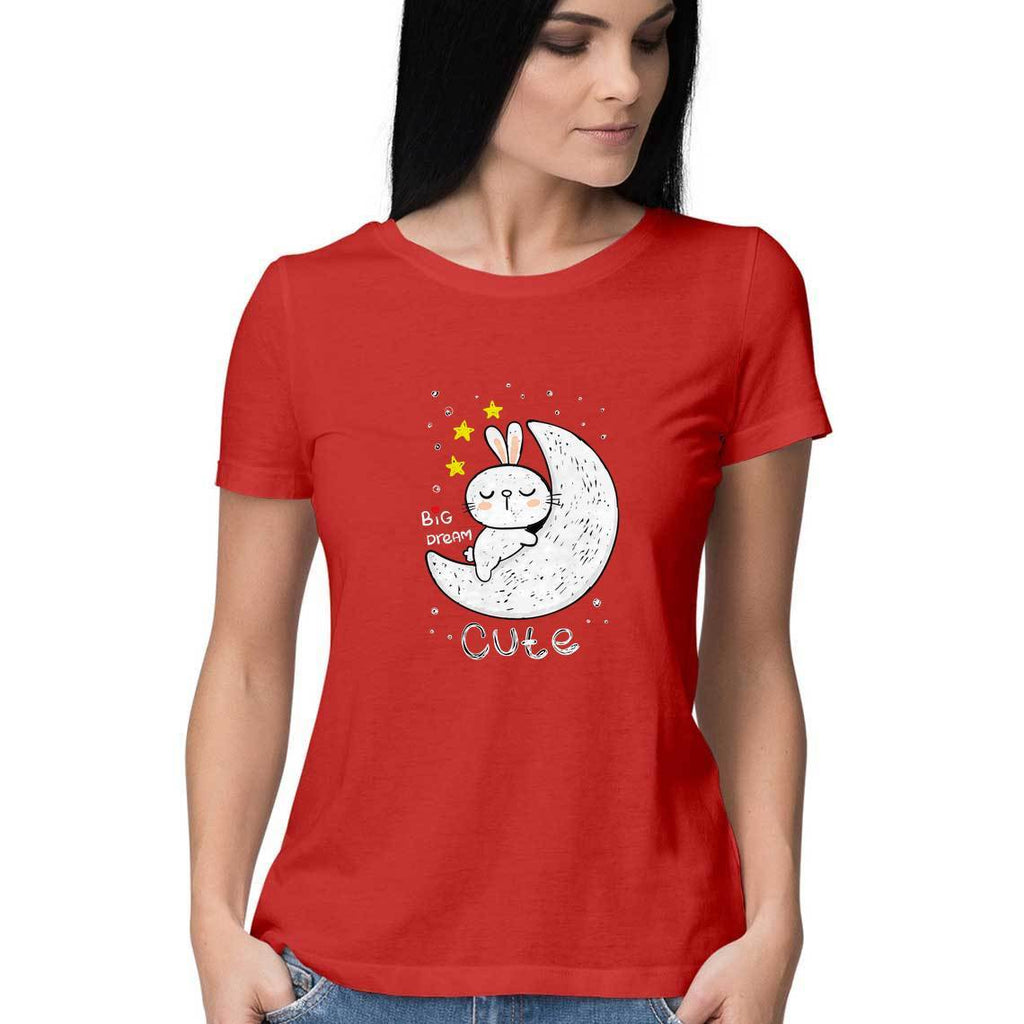 Cute Moon T-Shirt - ALL MY WISH